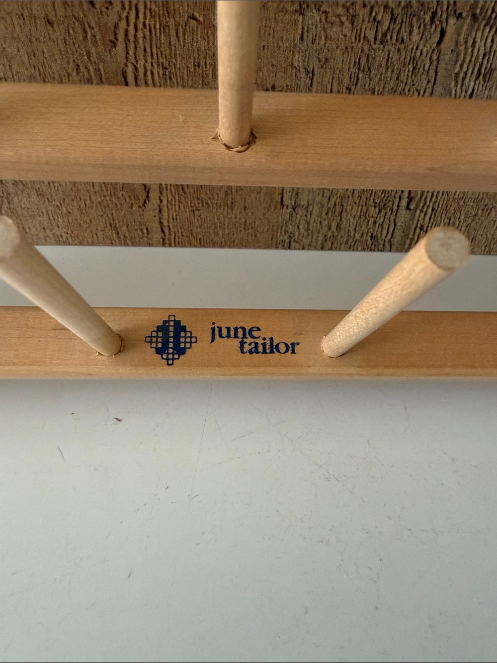 June Tailor Wooden 33 Spool Thread Rack - Picture 2 of 11